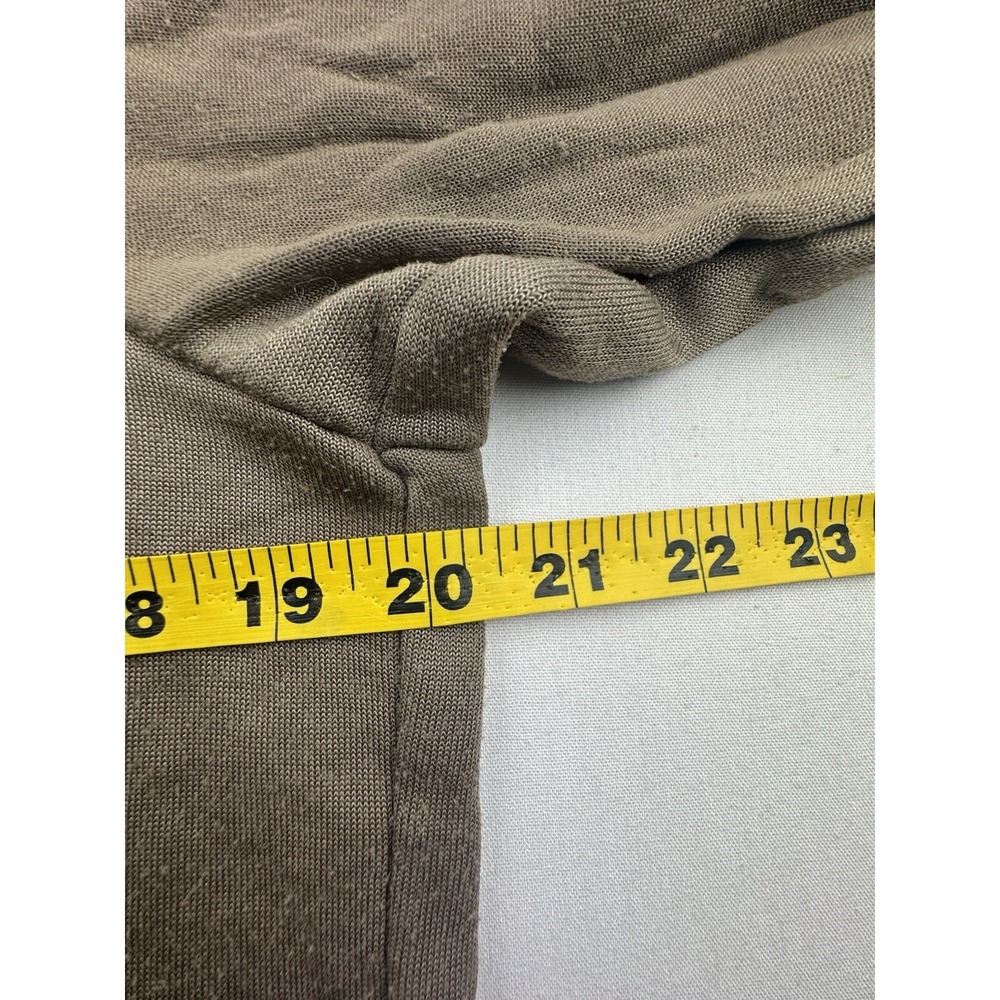 Military Shirt Mens Medium Undershirt Cold Weather Fleece Brown Sekri 1/4 Zip - Picture 6 of 15